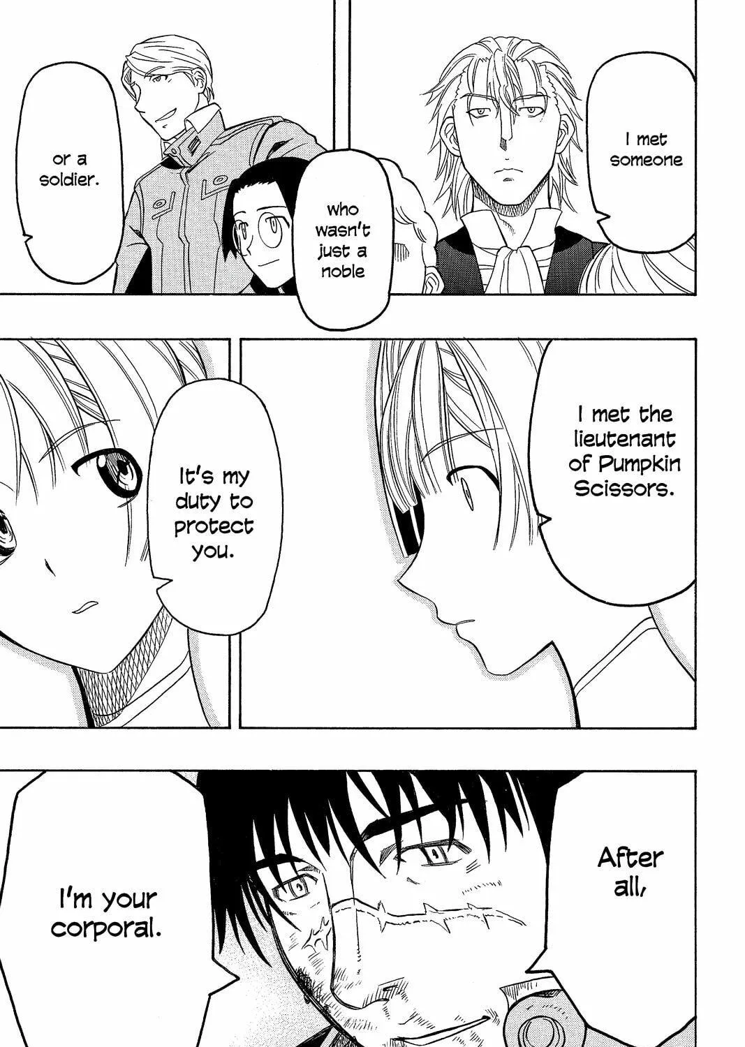 Read Pumpkin Scissors chapter 13 image 112 on Lezhin