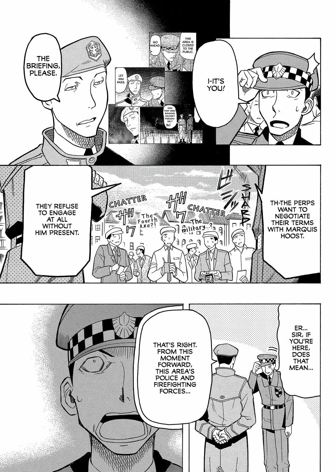 Read Pumpkin Scissors chapter 17 image 32 on Lezhin
