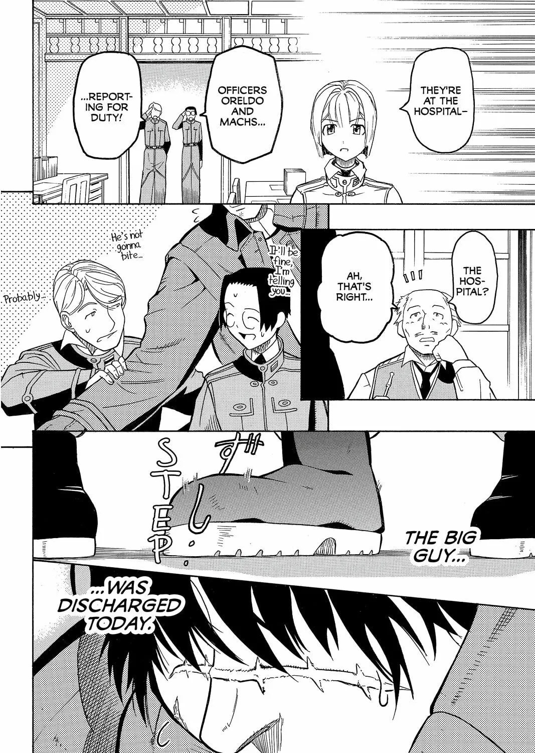 Read Pumpkin Scissors chapter 18 image 20 on Lezhin