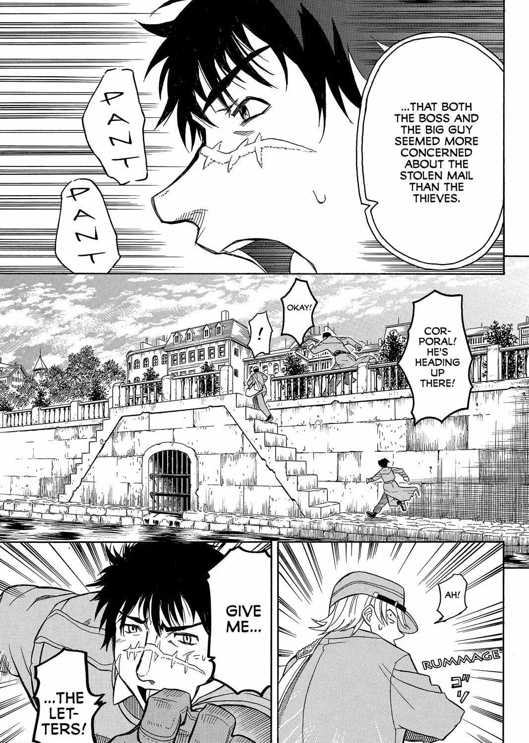 Read Pumpkin Scissors chapter 19 image 28 on Lezhin