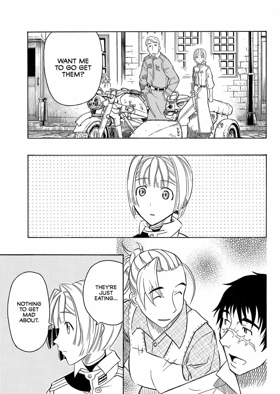 Read Pumpkin Scissors chapter 19 image 44 on Lezhin