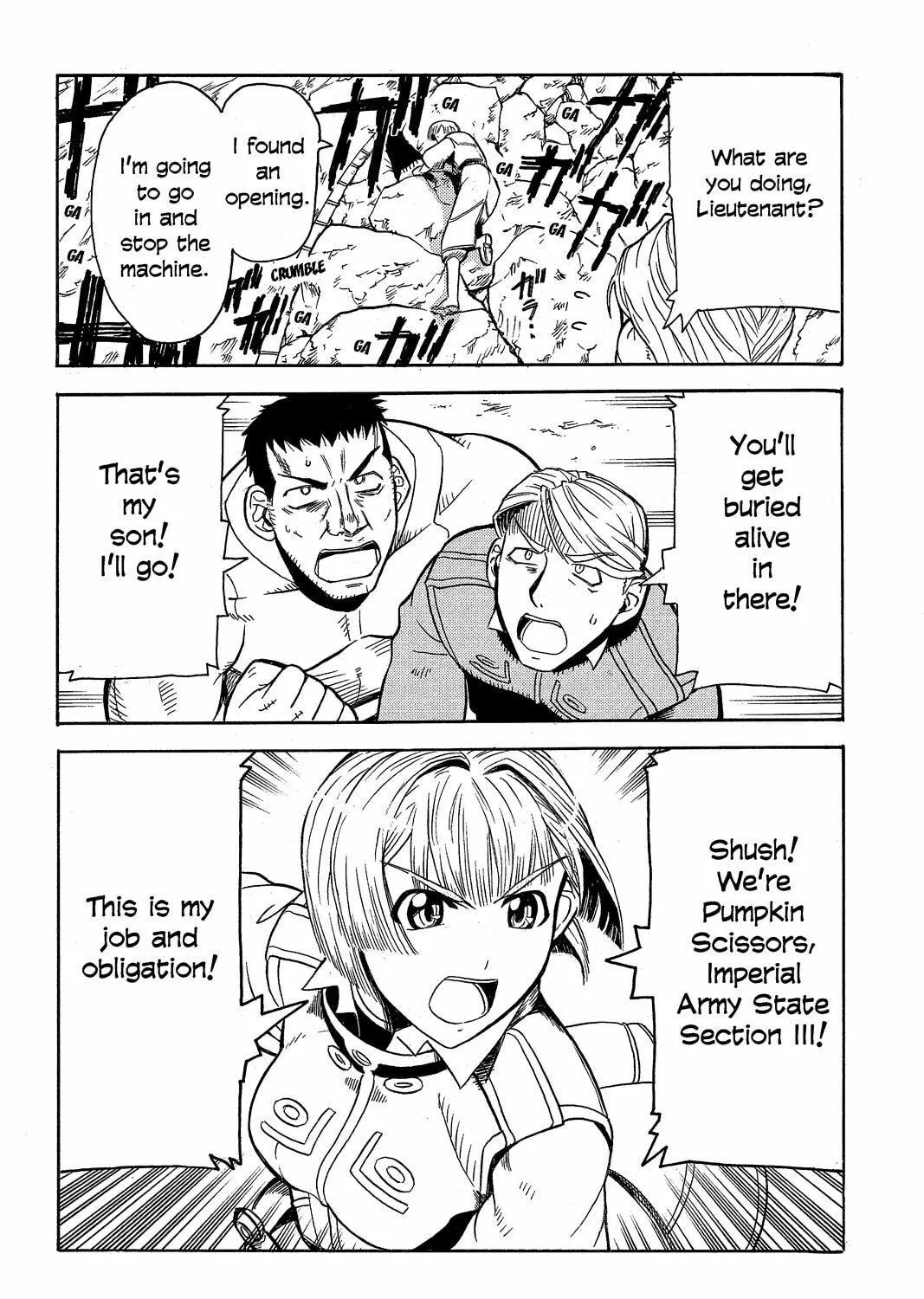 Read Pumpkin Scissors chapter 2 image 78 on Lezhin