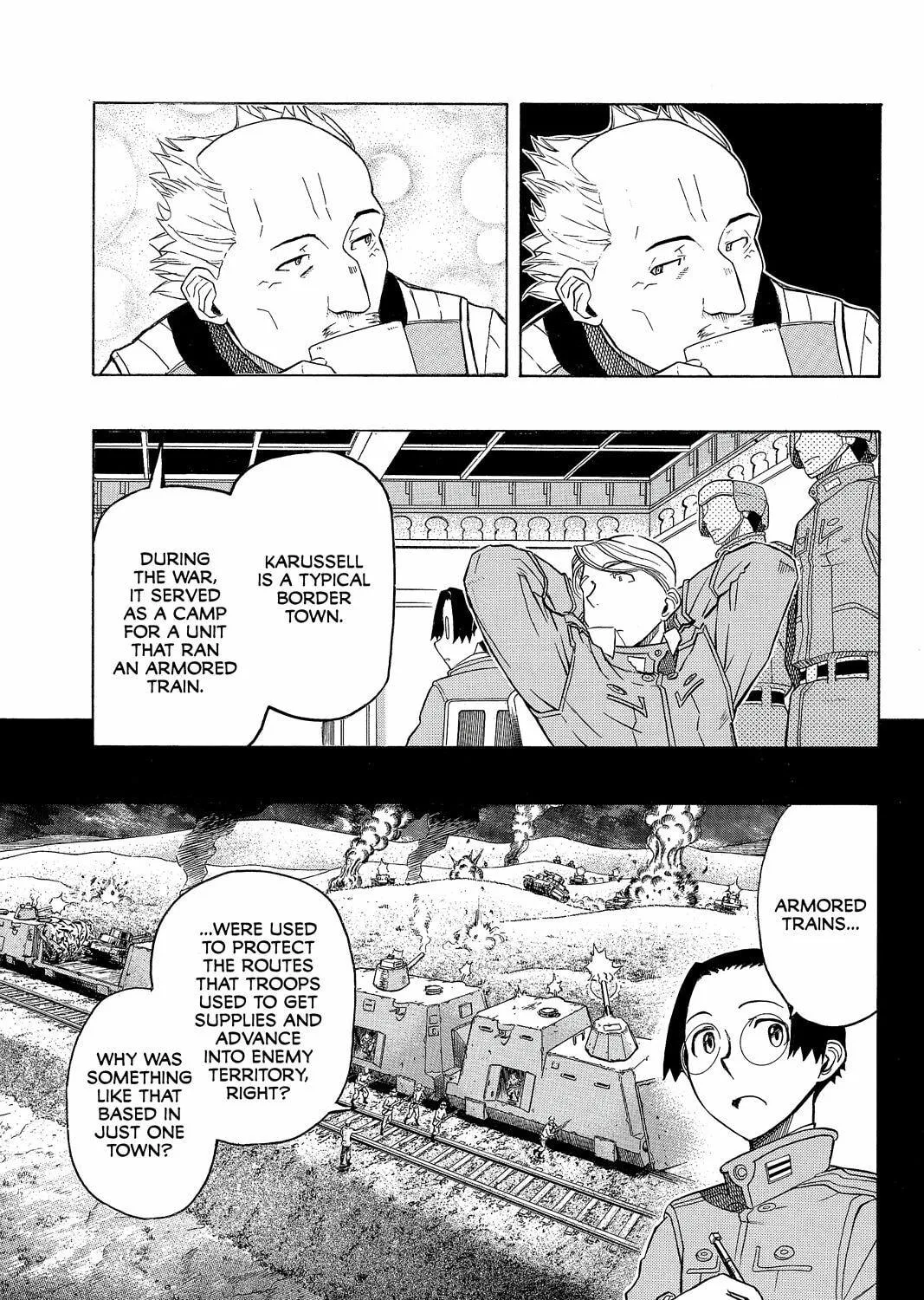 Read Pumpkin Scissors chapter 22 image 28 on Lezhin