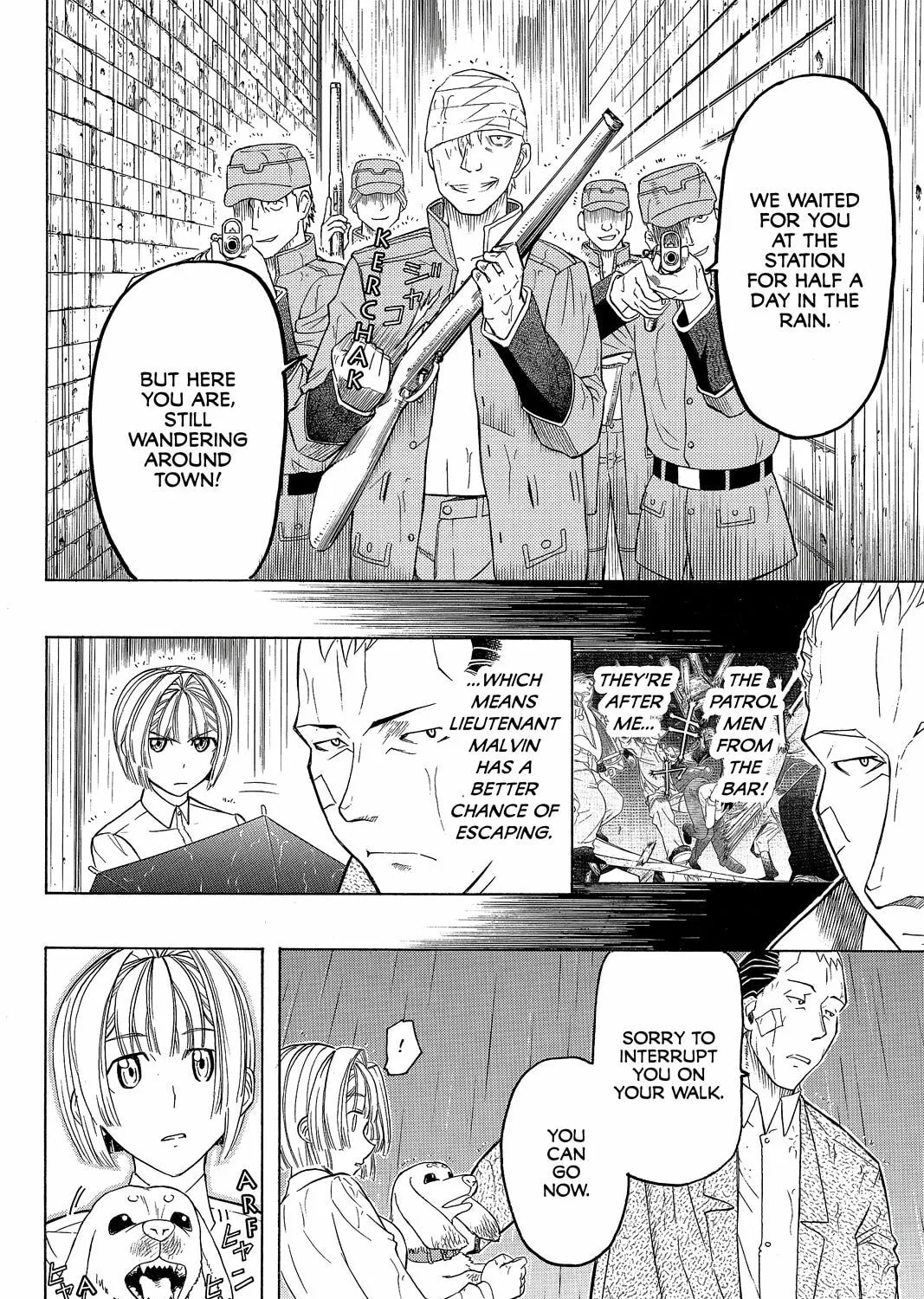 Read Pumpkin Scissors chapter 27 image 6 on Lezhin