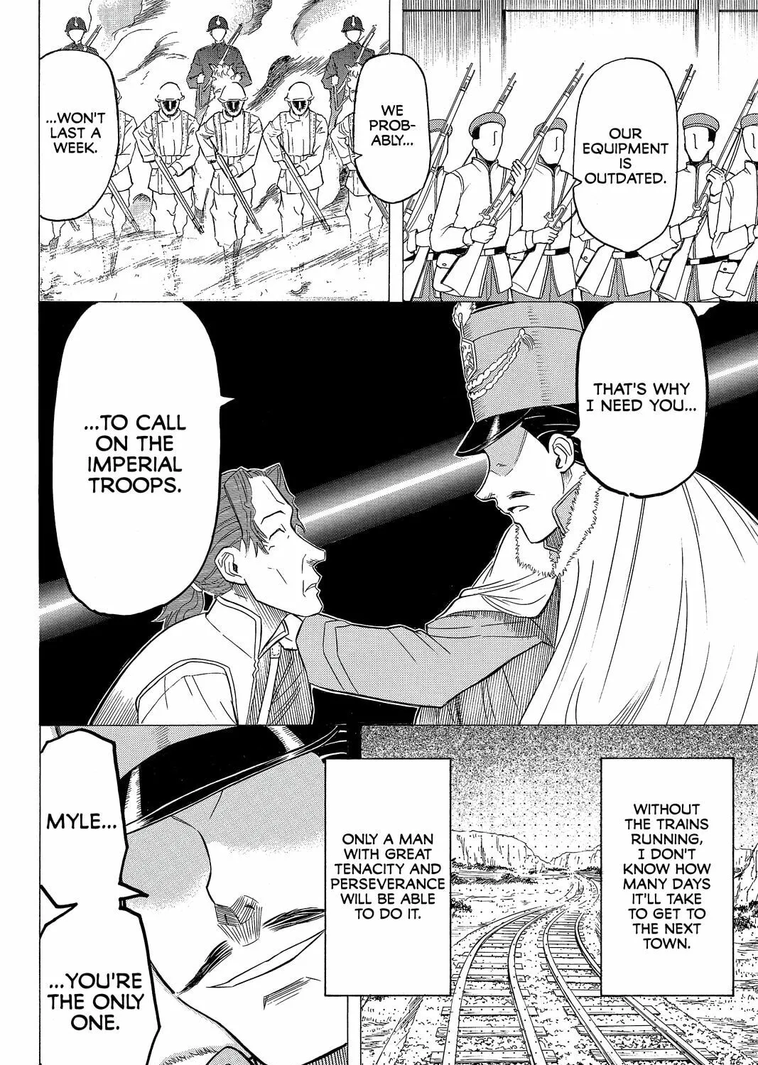 Read Pumpkin Scissors chapter 29 image 2 on Lezhin