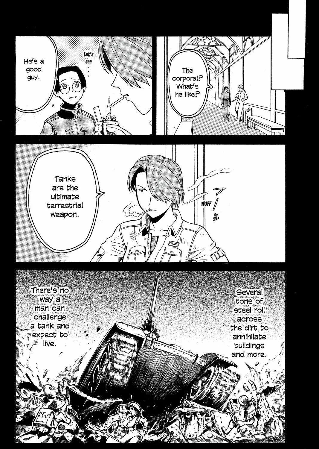 Read Pumpkin Scissors chapter 3 image 24 on Lezhin
