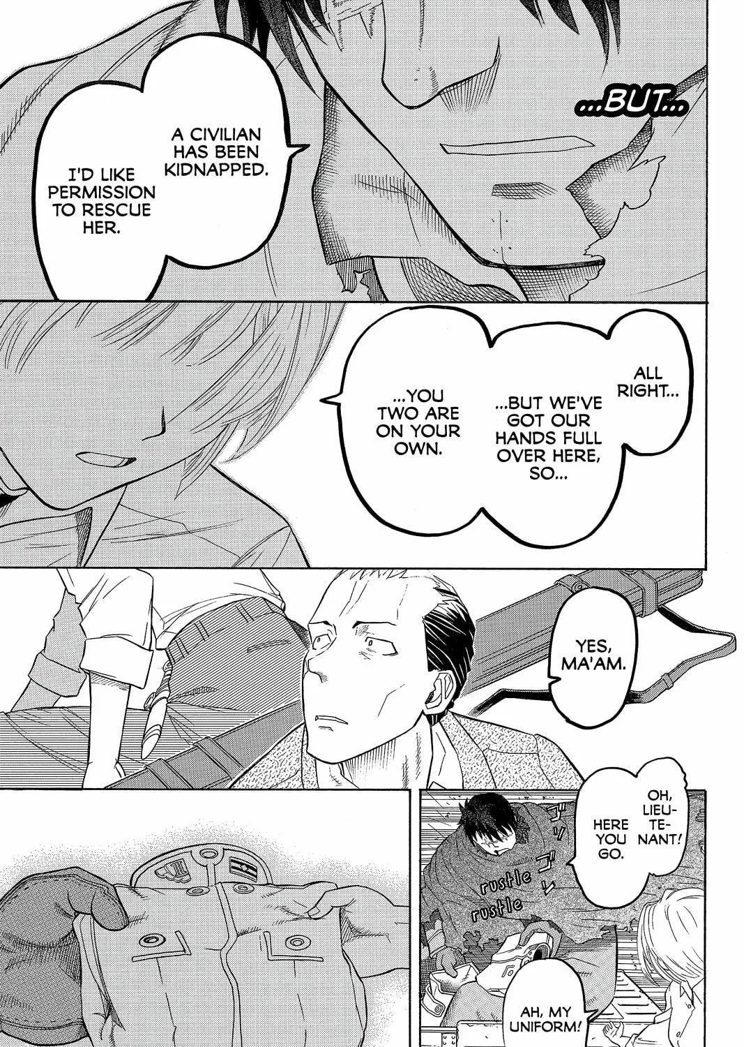 Read Pumpkin Scissors chapter 31 image 18 on Lezhin