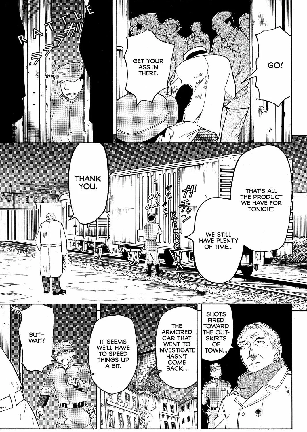 Read Pumpkin Scissors chapter 32 image 0 on Lezhin
