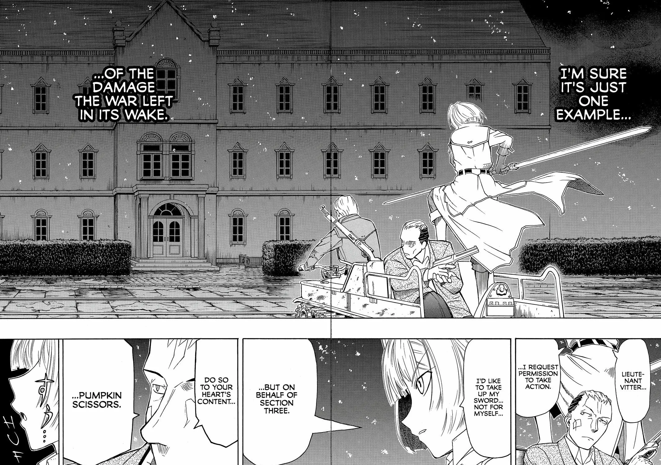 Read Pumpkin Scissors chapter 32 image 10 on Lezhin
