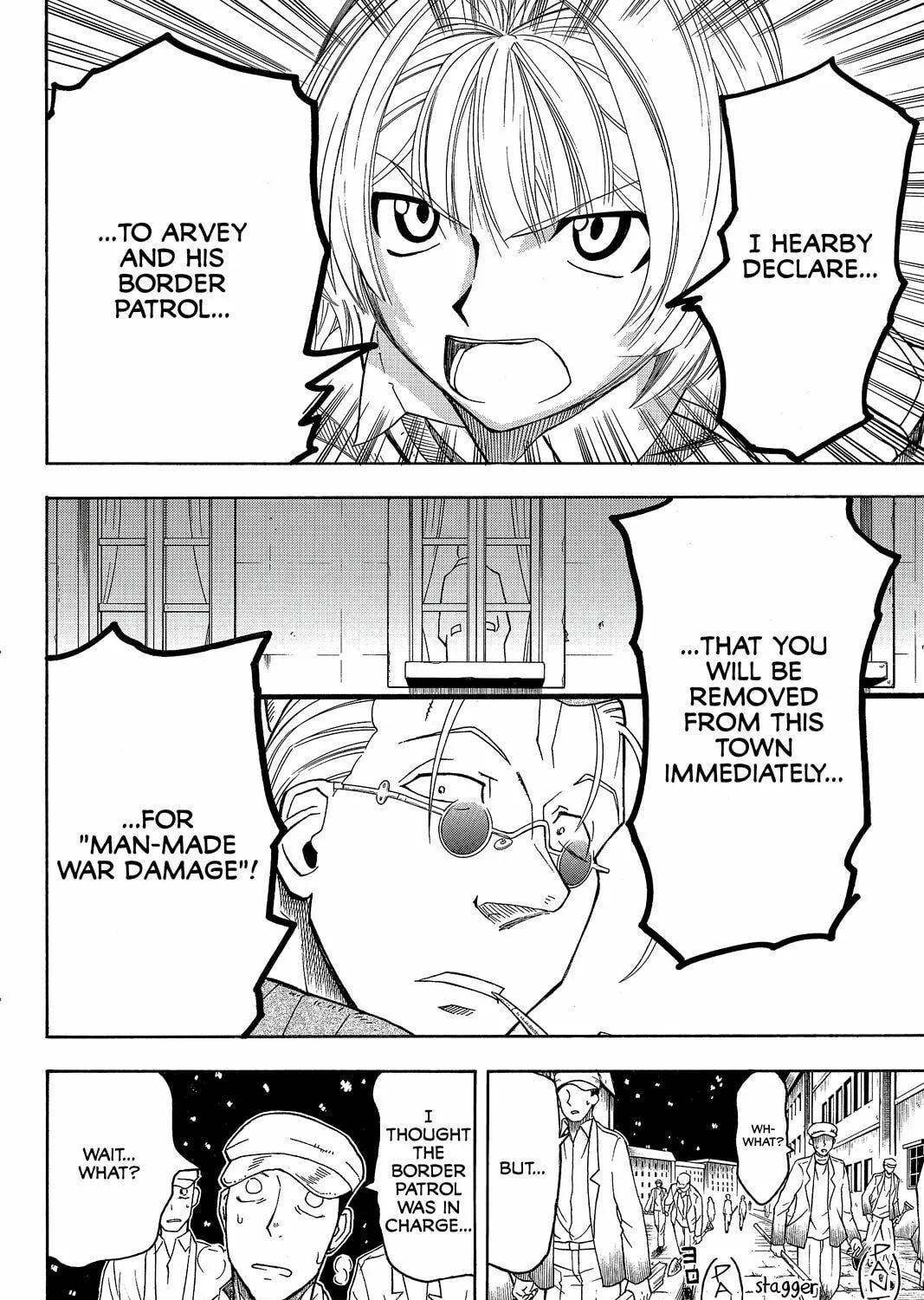 Read Pumpkin Scissors chapter 32 image 16 on Lezhin