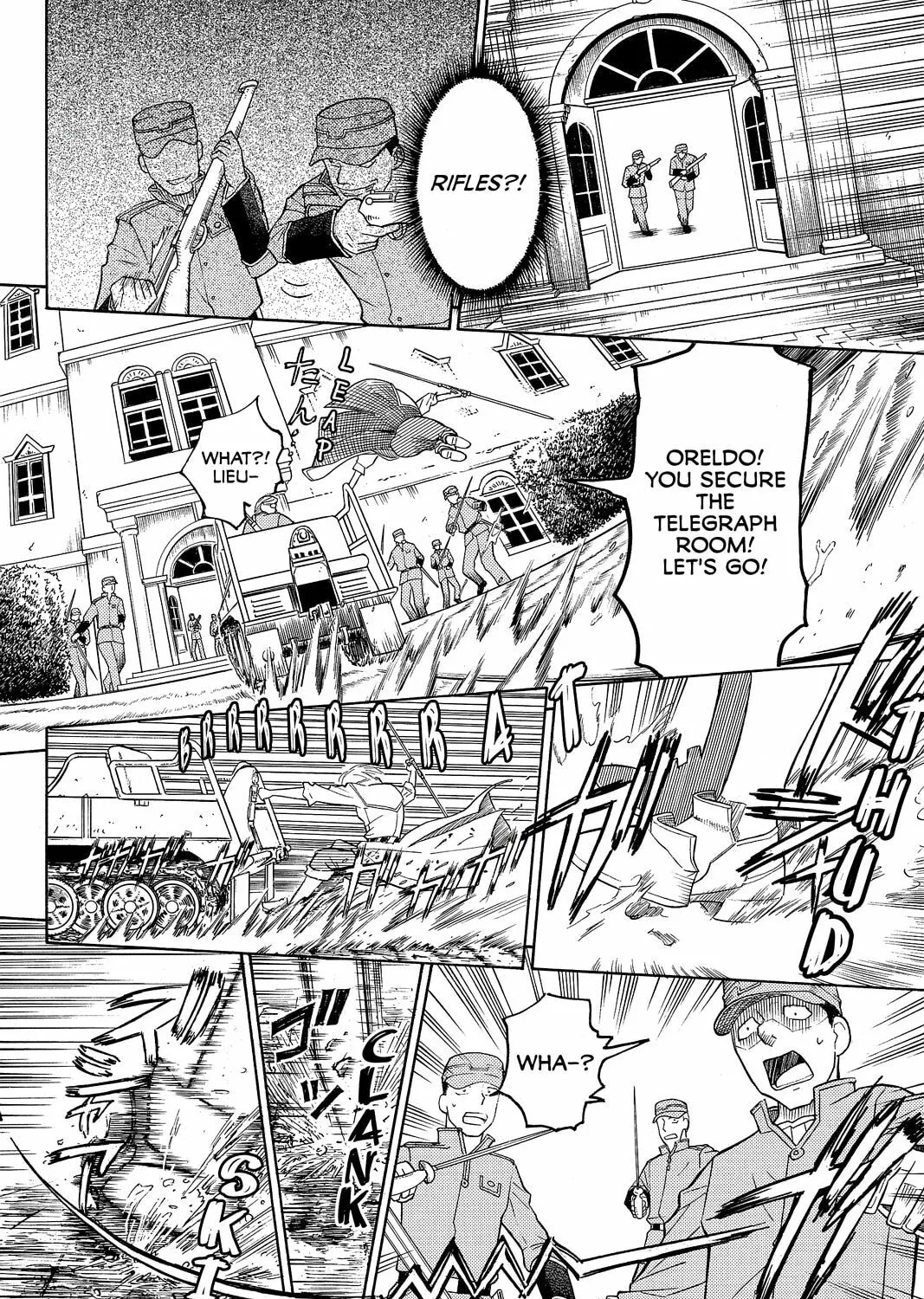 Read Pumpkin Scissors chapter 32 image 24 on Lezhin