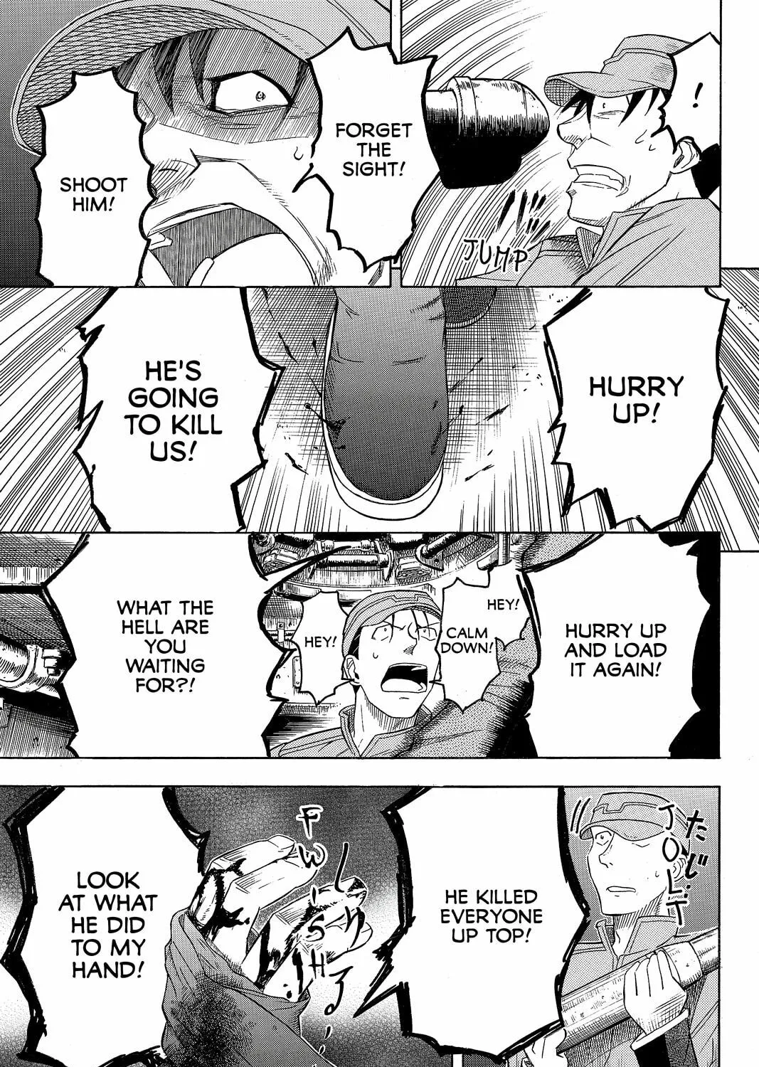 Read Pumpkin Scissors chapter 32 image 86 on Lezhin