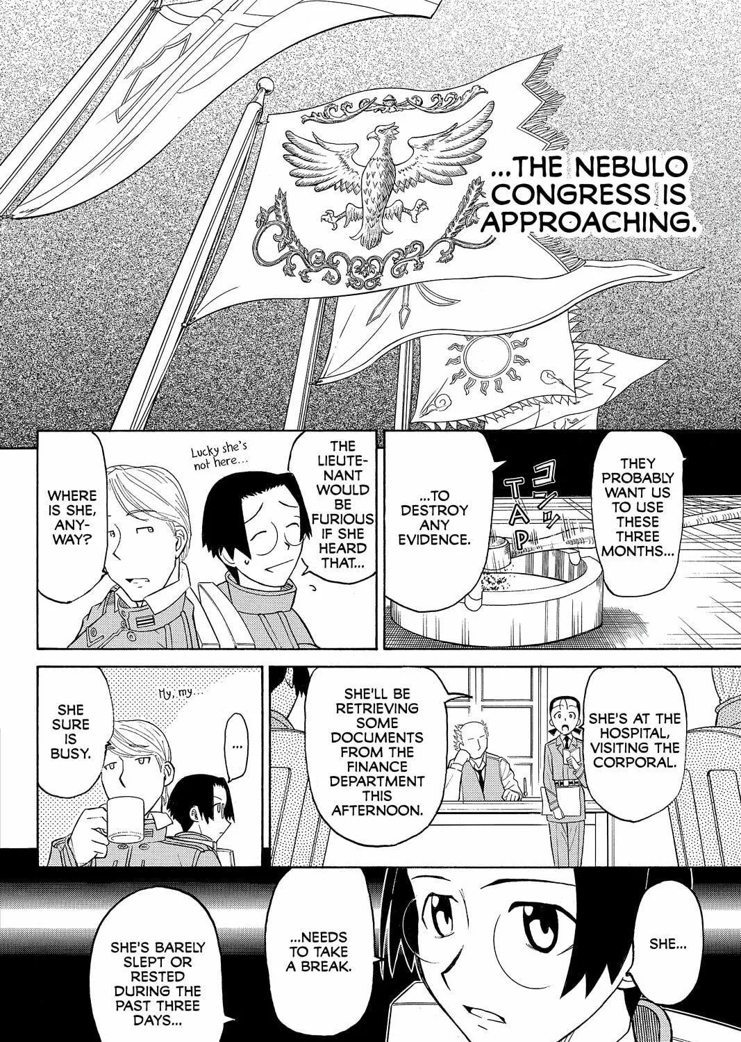 Read Pumpkin Scissors chapter 35 image 16 on Lezhin