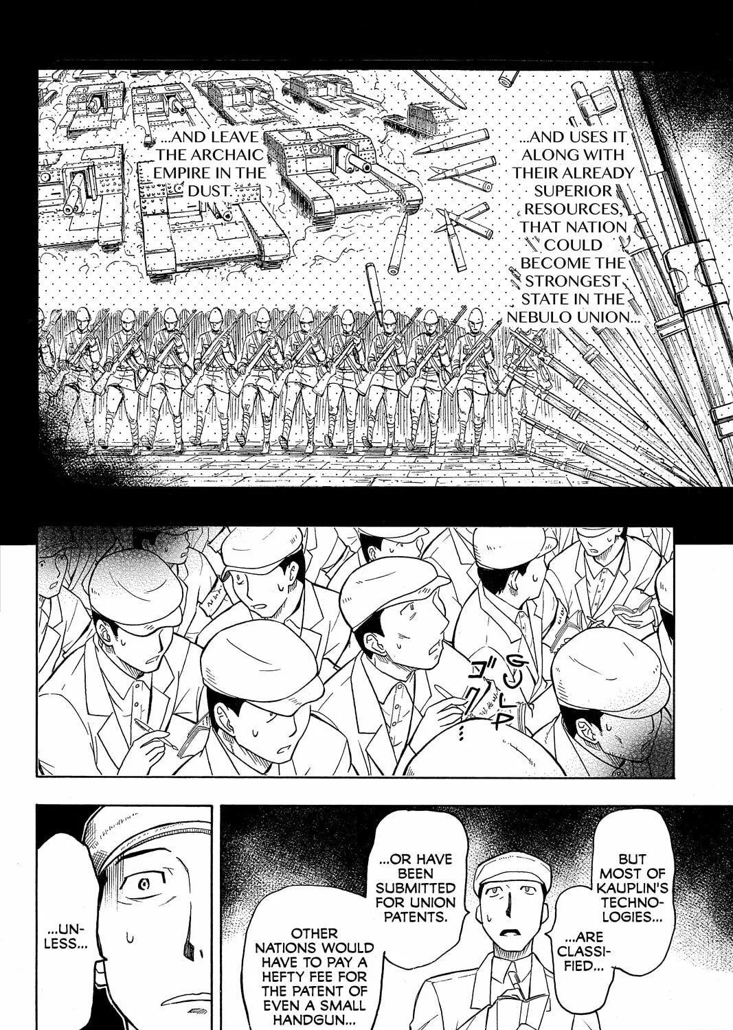 Read Pumpkin Scissors chapter 36 image 18 on Lezhin