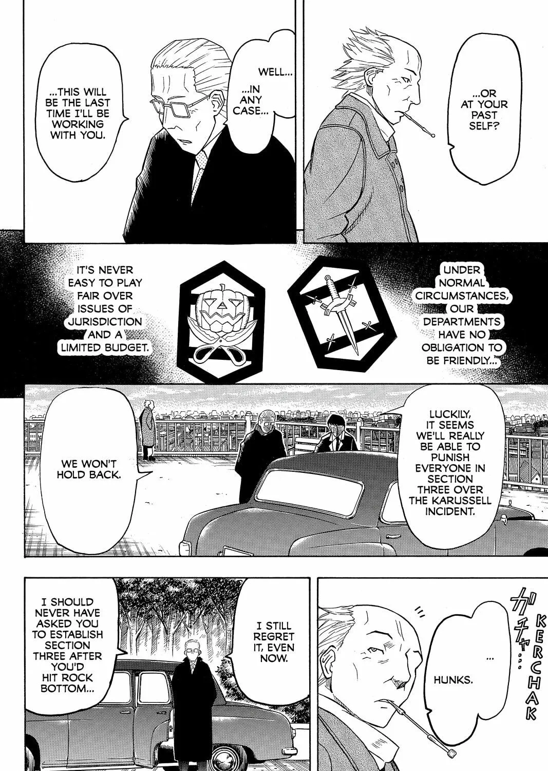 Read Pumpkin Scissors chapter 36 image 6 on Lezhin