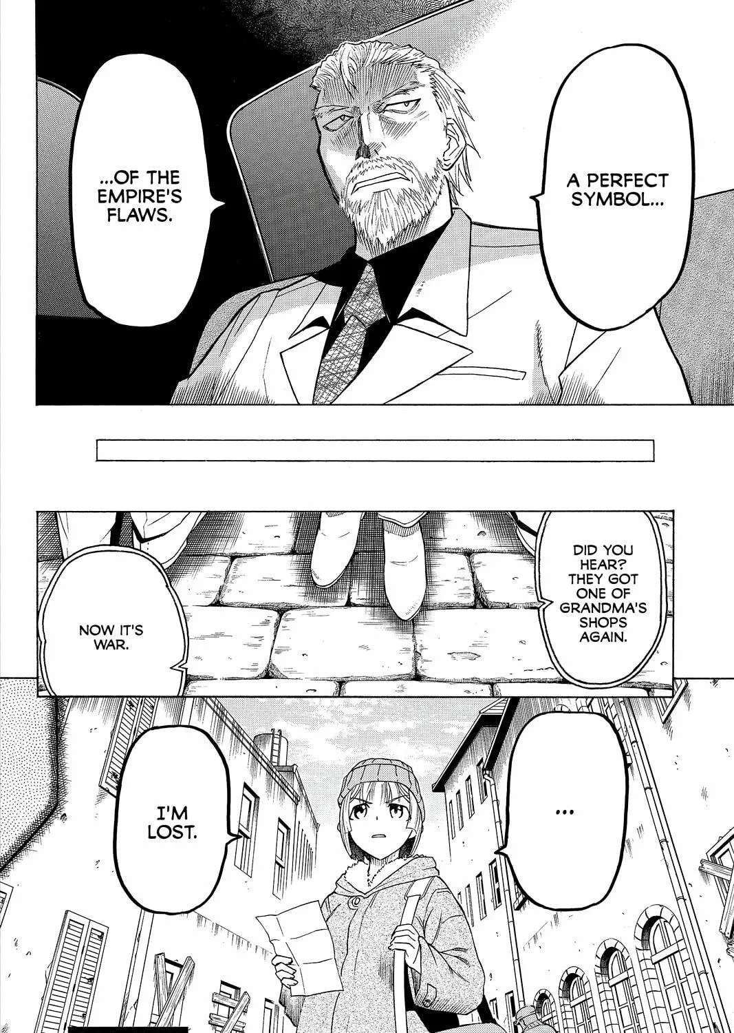 Read Pumpkin Scissors chapter 36 image 86 on Lezhin