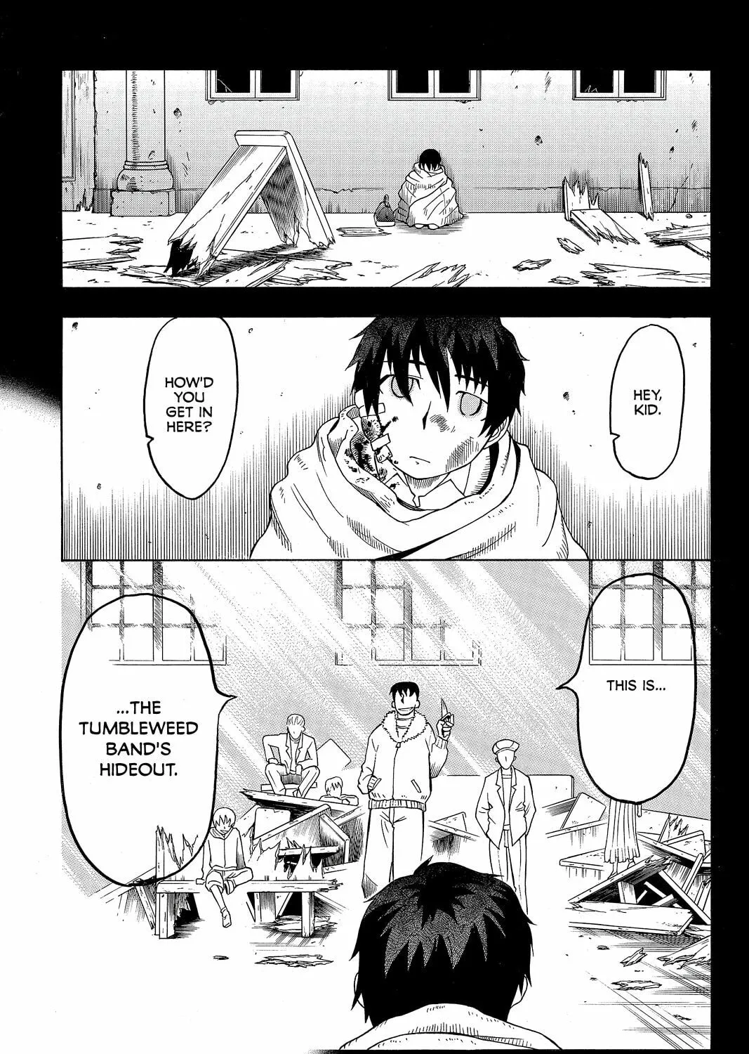 Read Pumpkin Scissors chapter 37 image 0 on Lezhin