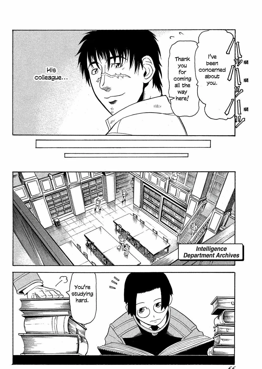 Read Pumpkin Scissors chapter 4 image 18 on Lezhin