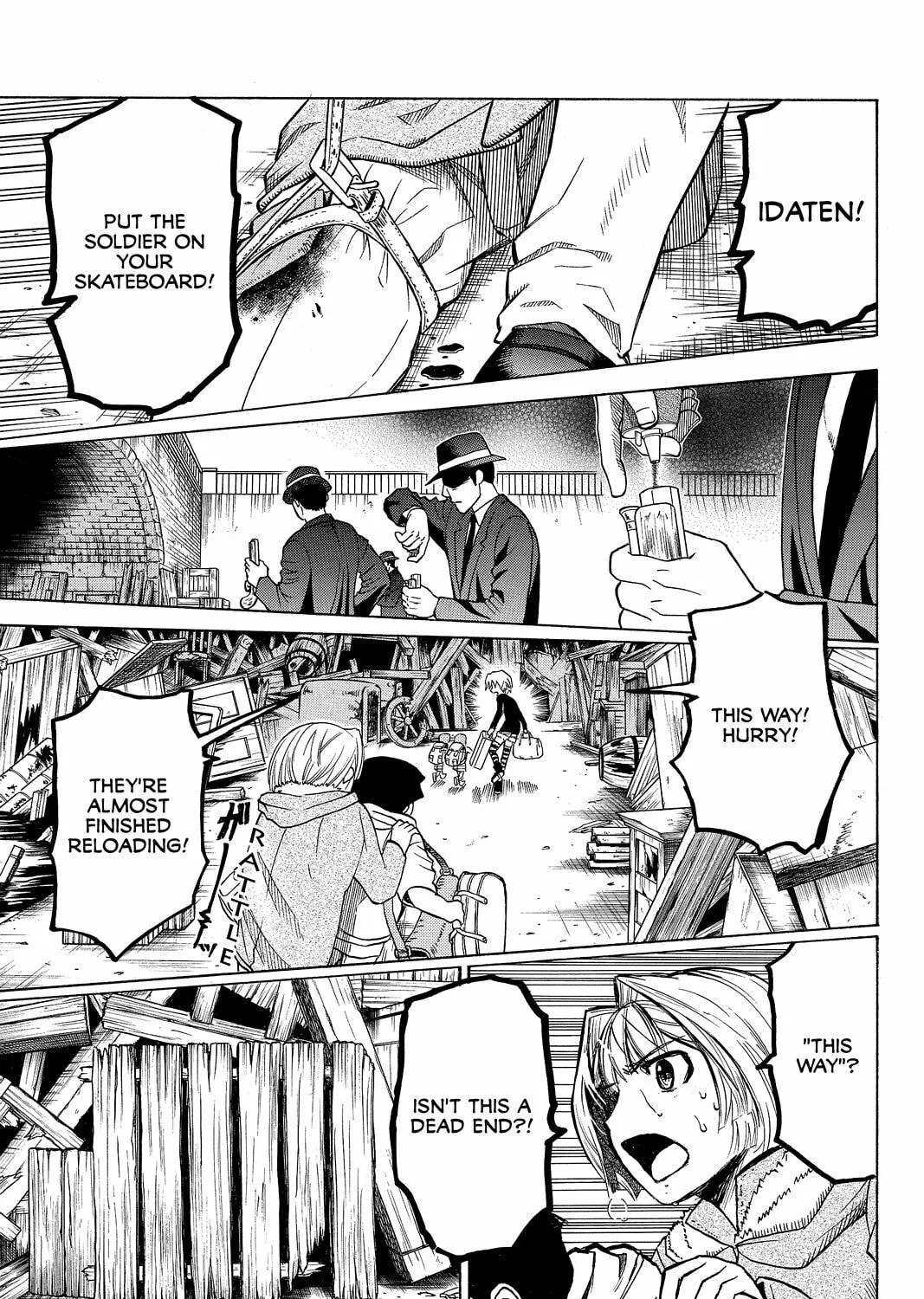 Read Pumpkin Scissors chapter 41 image 0 on Lezhin