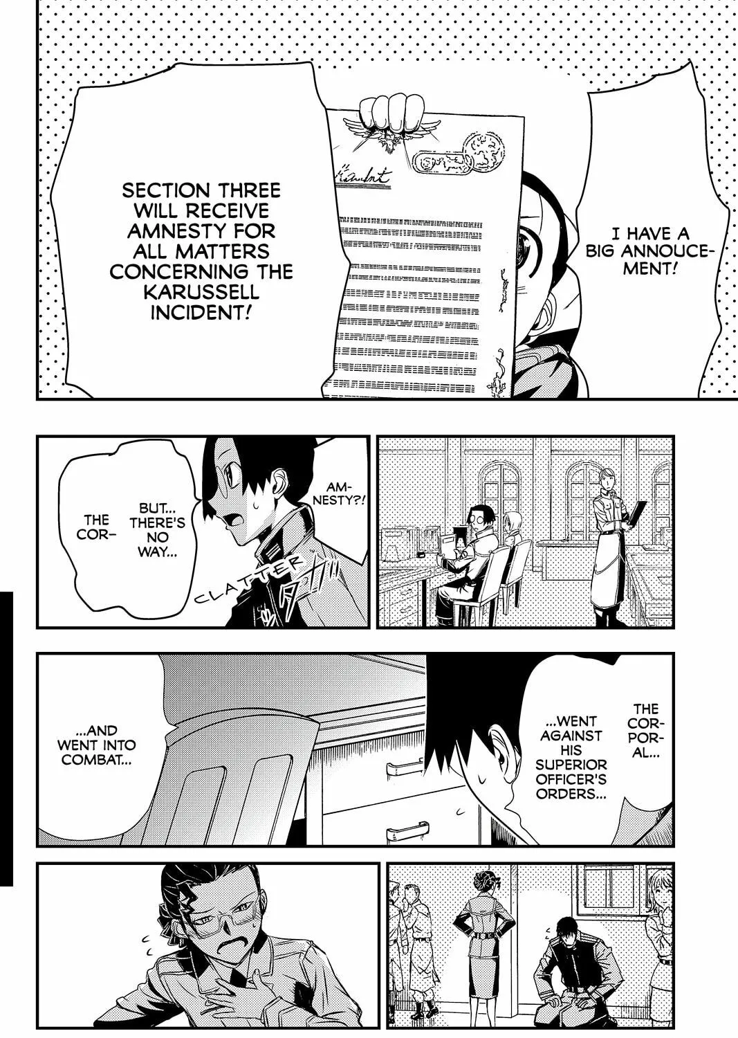 Read Pumpkin Scissors chapter 46 image 54 on Lezhin
