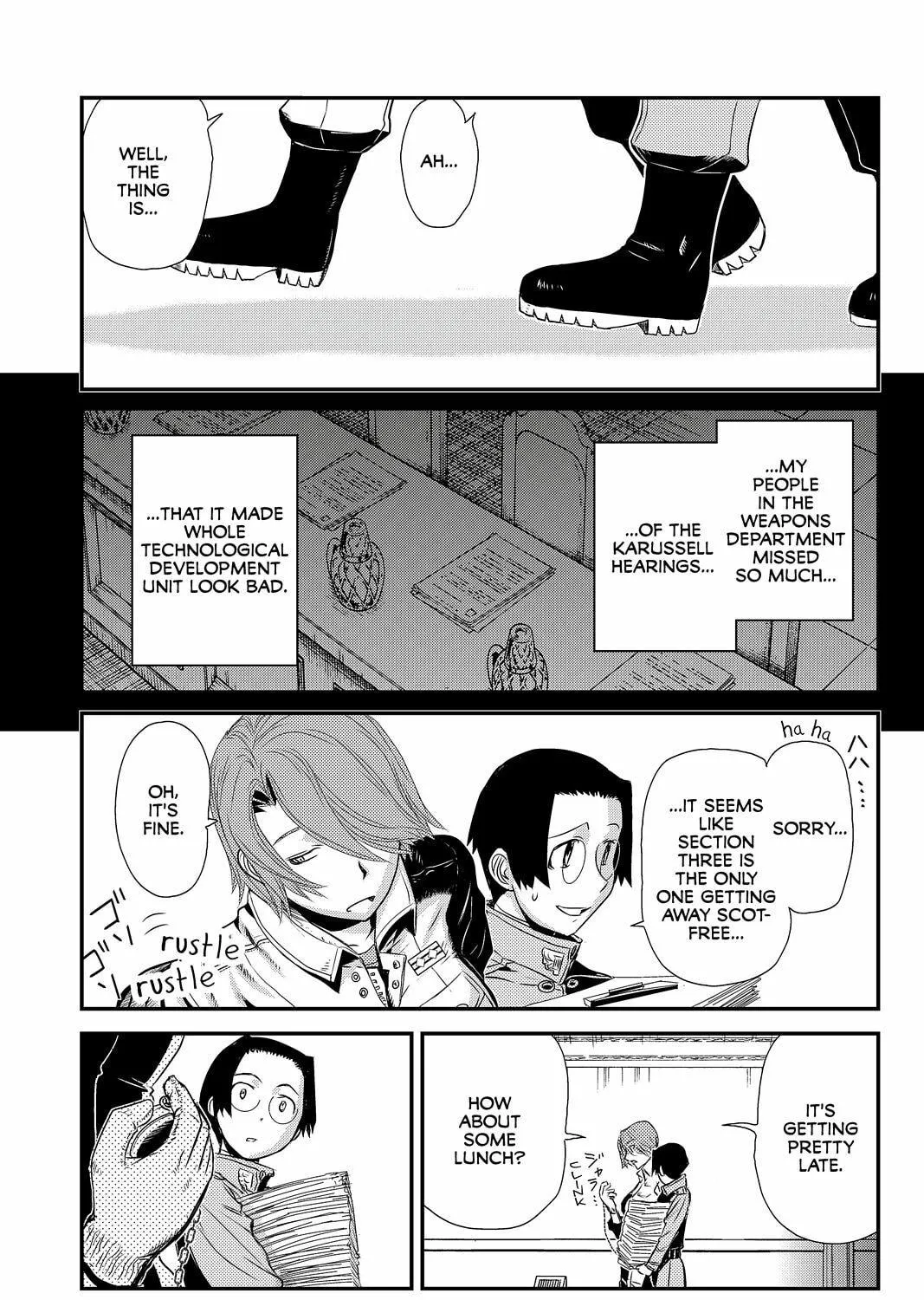 Read Pumpkin Scissors chapter 47 image 4 on Lezhin