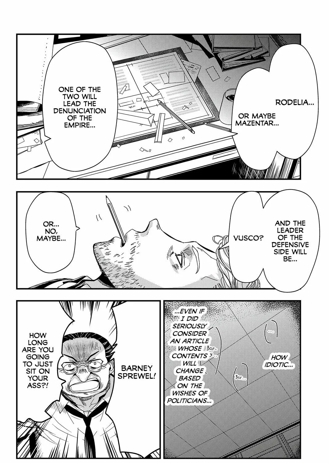 Read Pumpkin Scissors chapter 50 image 32 on Lezhin