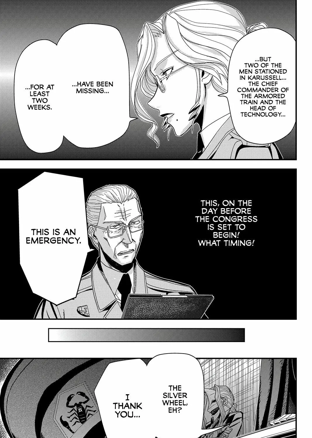 Read Pumpkin Scissors chapter 50 image 54 on Lezhin