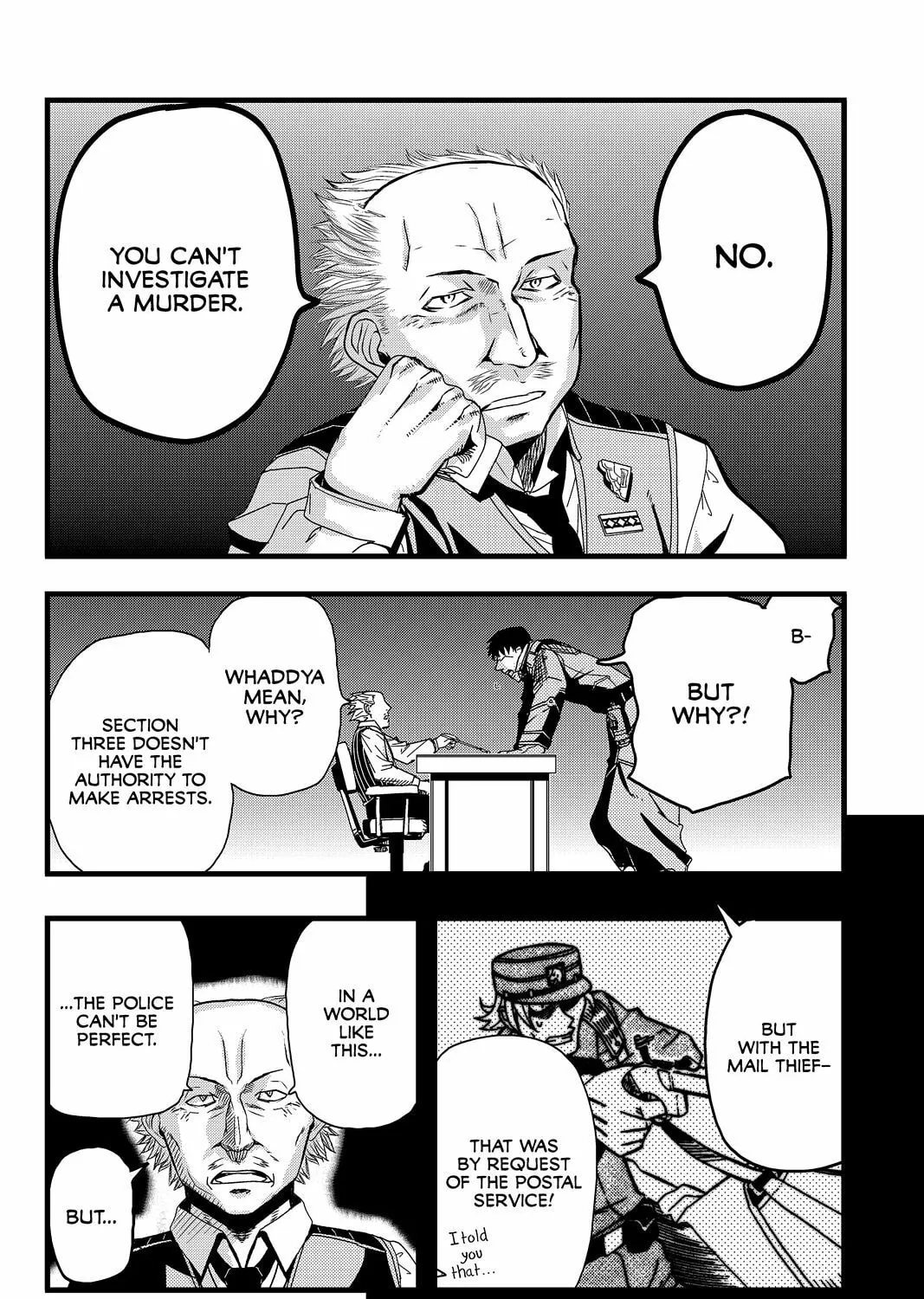 Read Pumpkin Scissors chapter 54 image 26 on Lezhin