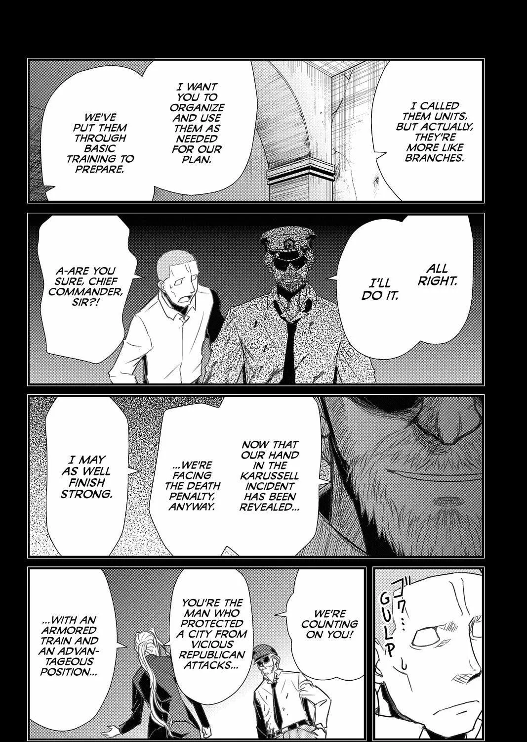 Read Pumpkin Scissors chapter 62 image 34 on Lezhin