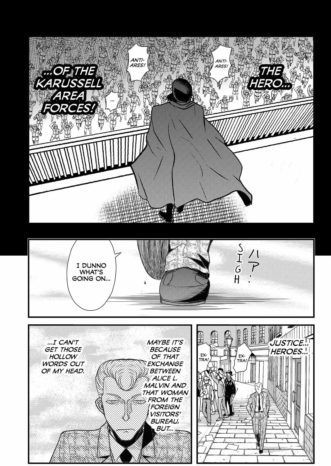 Read Pumpkin Scissors chapter 62 image 36 on Lezhin