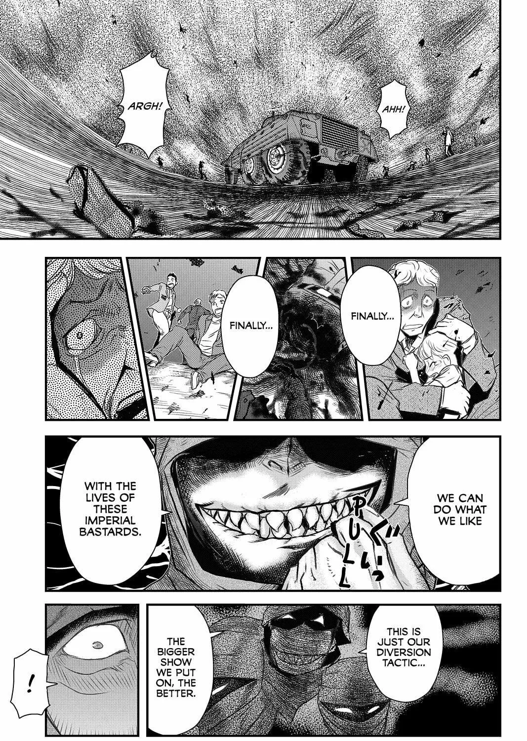 Read Pumpkin Scissors chapter 64 image 4 on Lezhin
