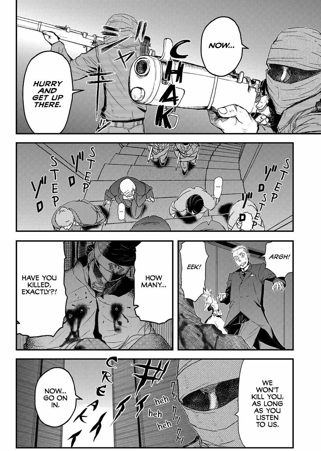 Read Pumpkin Scissors chapter 65 image 22 on Lezhin