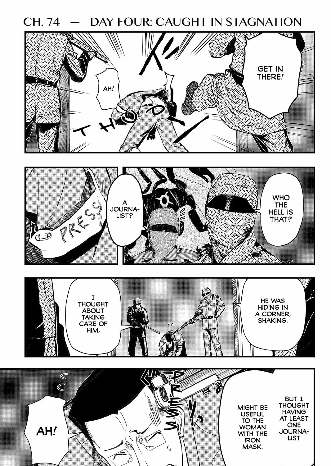 Read Pumpkin Scissors chapter 74 image 0 on Lezhin