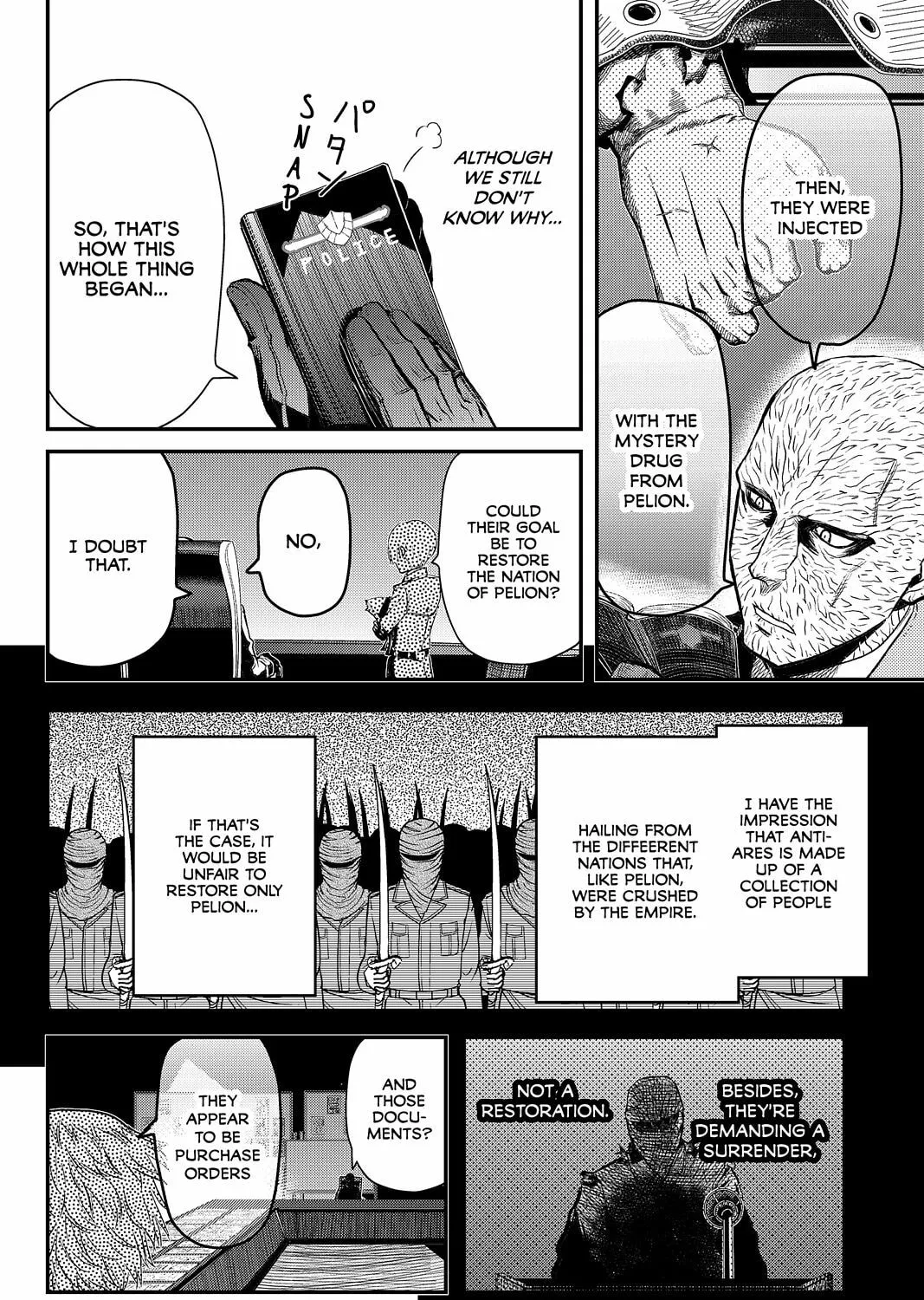 Read Pumpkin Scissors chapter 75 image 26 on Lezhin