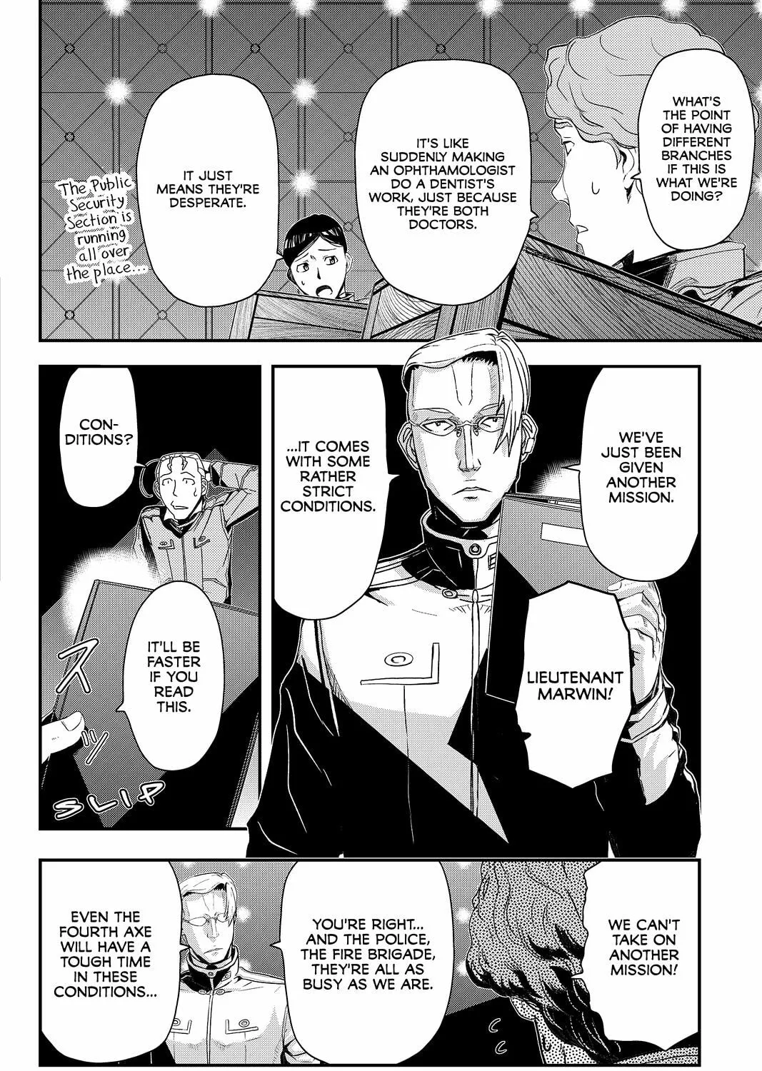 Read Pumpkin Scissors chapter 79 image 2 on Lezhin