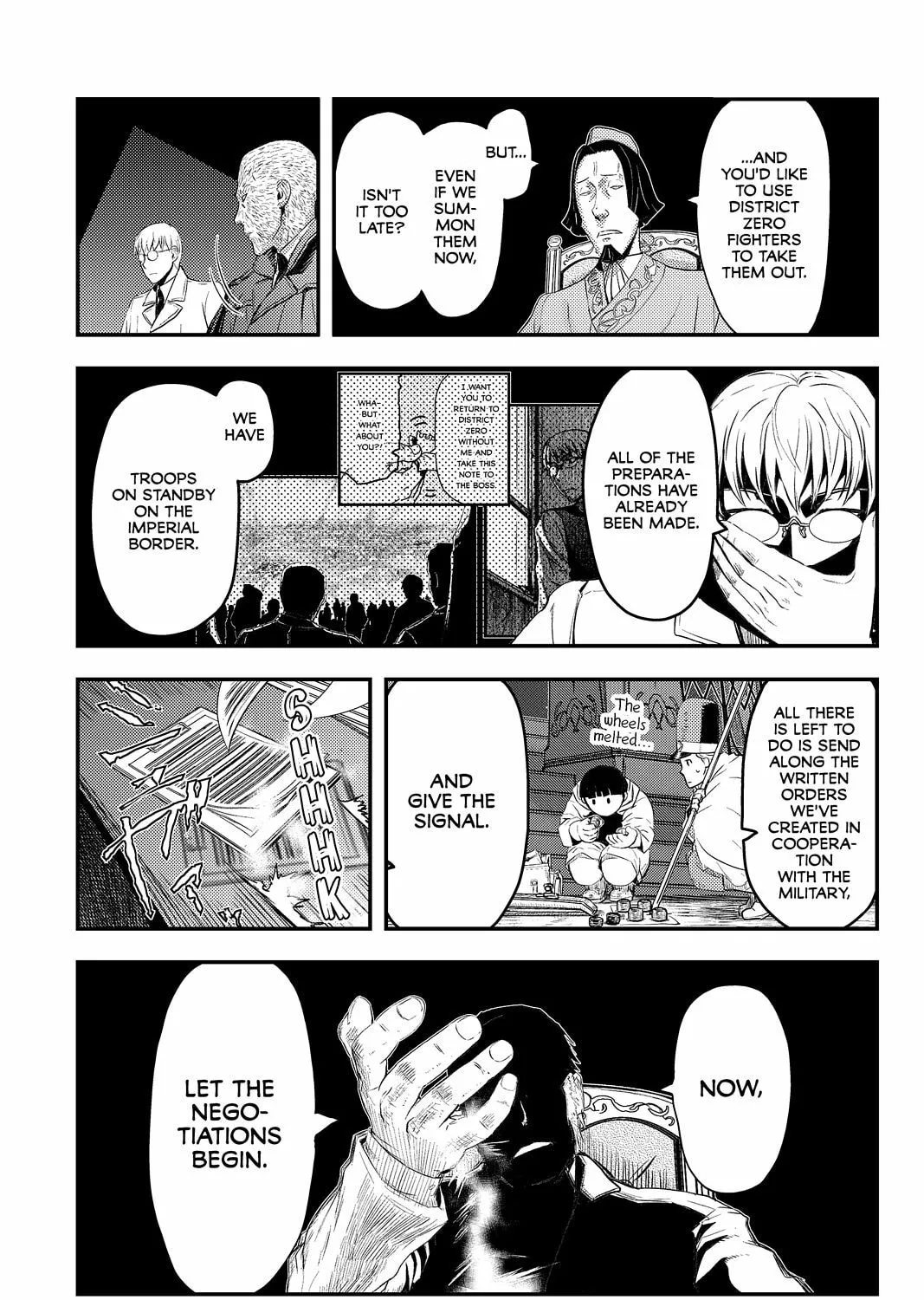 Read Pumpkin Scissors chapter 80 image 24 on Lezhin