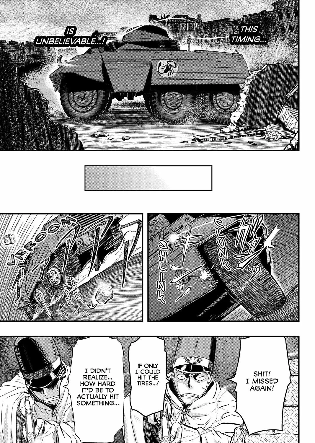 Read Pumpkin Scissors chapter 86 image 32 on Lezhin