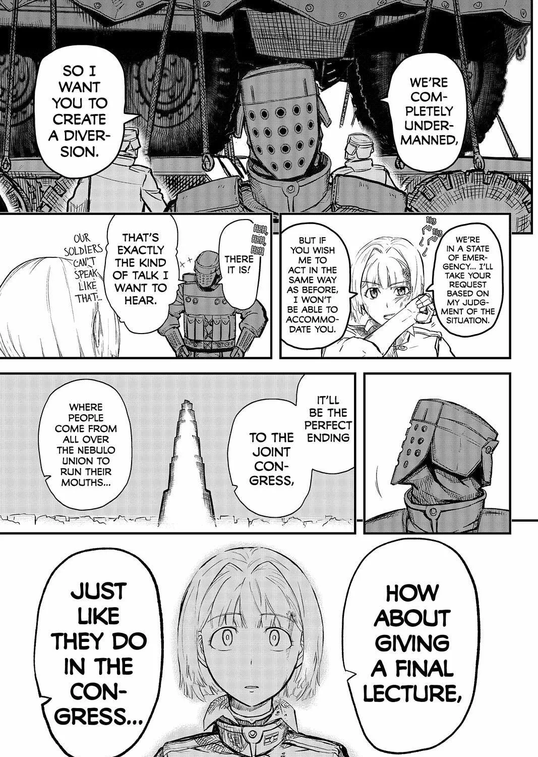 Read Pumpkin Scissors chapter 93 image 8 on Lezhin