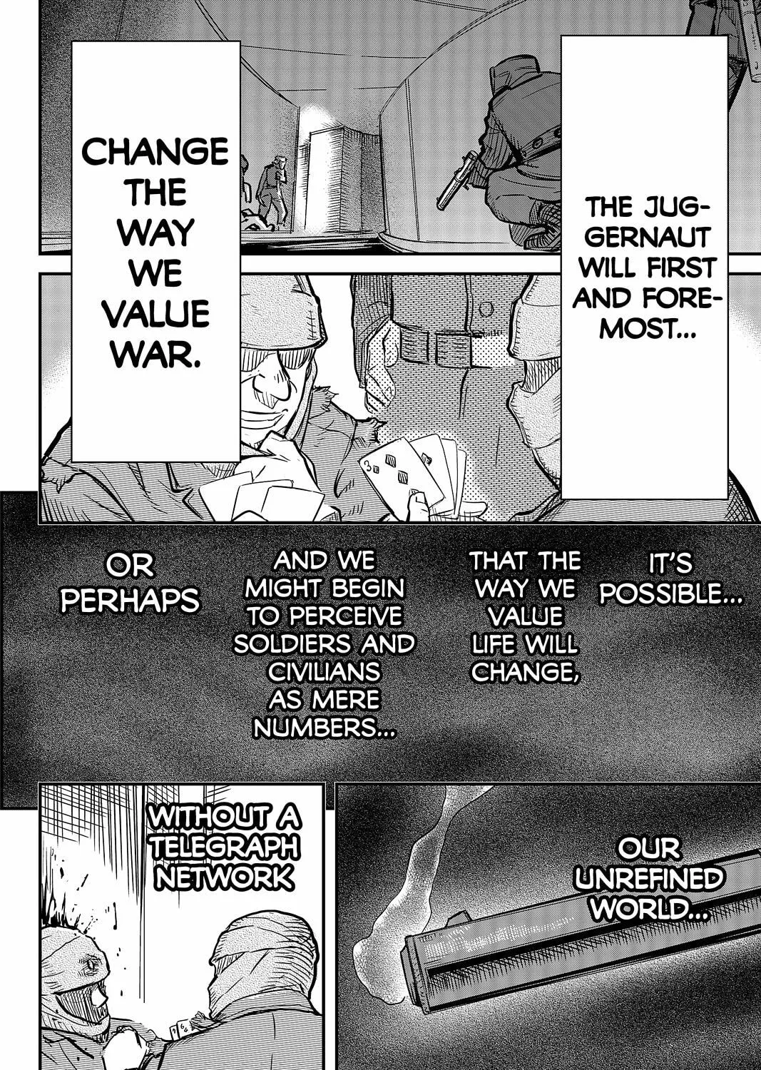 Read Pumpkin Scissors chapter 96 image 26 on Lezhin