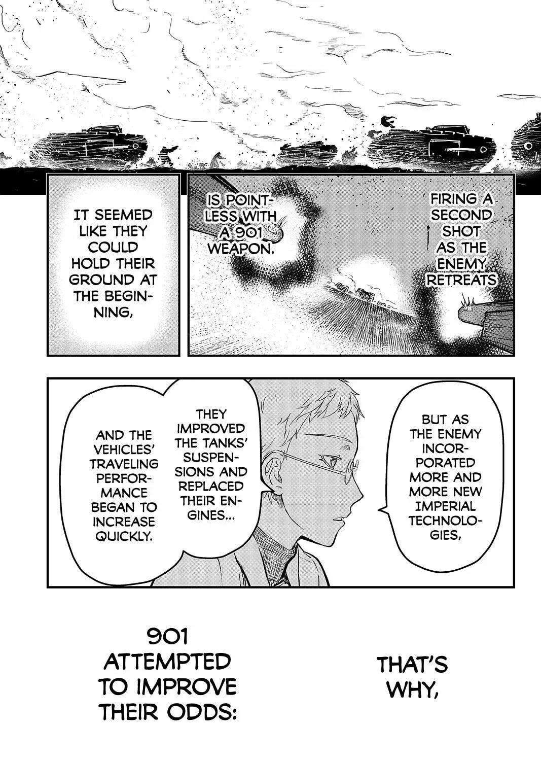Read Pumpkin Scissors chapter 98 image 32 on Lezhin