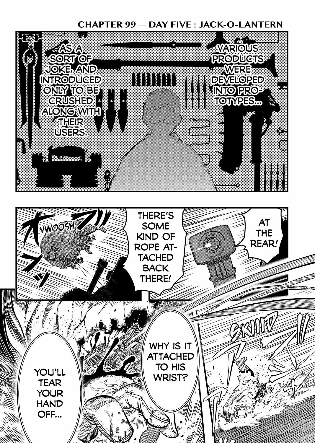 Read Pumpkin Scissors chapter 99 image 2 on Lezhin