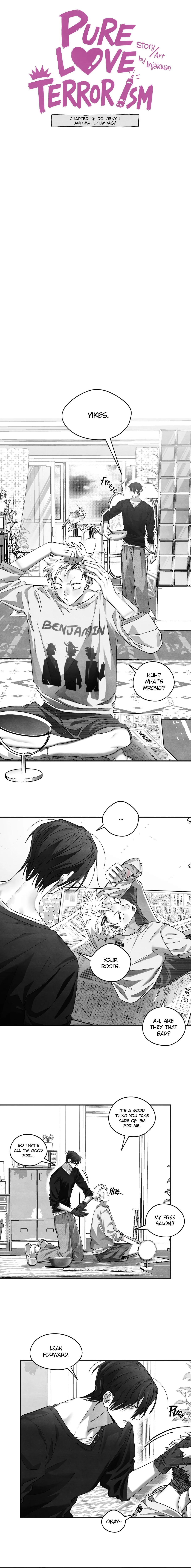 Read Pure Love Terrorism chapter 14 image 8 on Lezhin