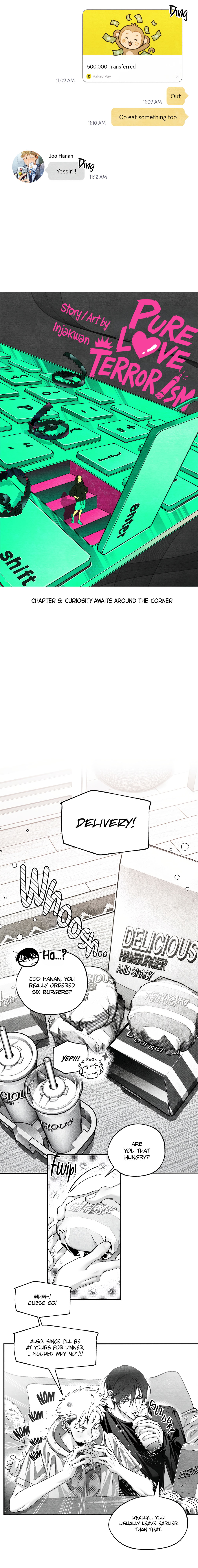 Read Pure Love Terrorism chapter 5 image 2 on Lezhin