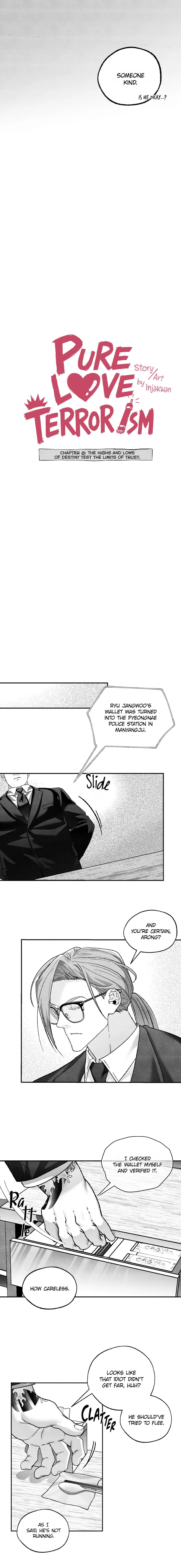 Read Pure Love Terrorism chapter 8 image 7 on Lezhin
