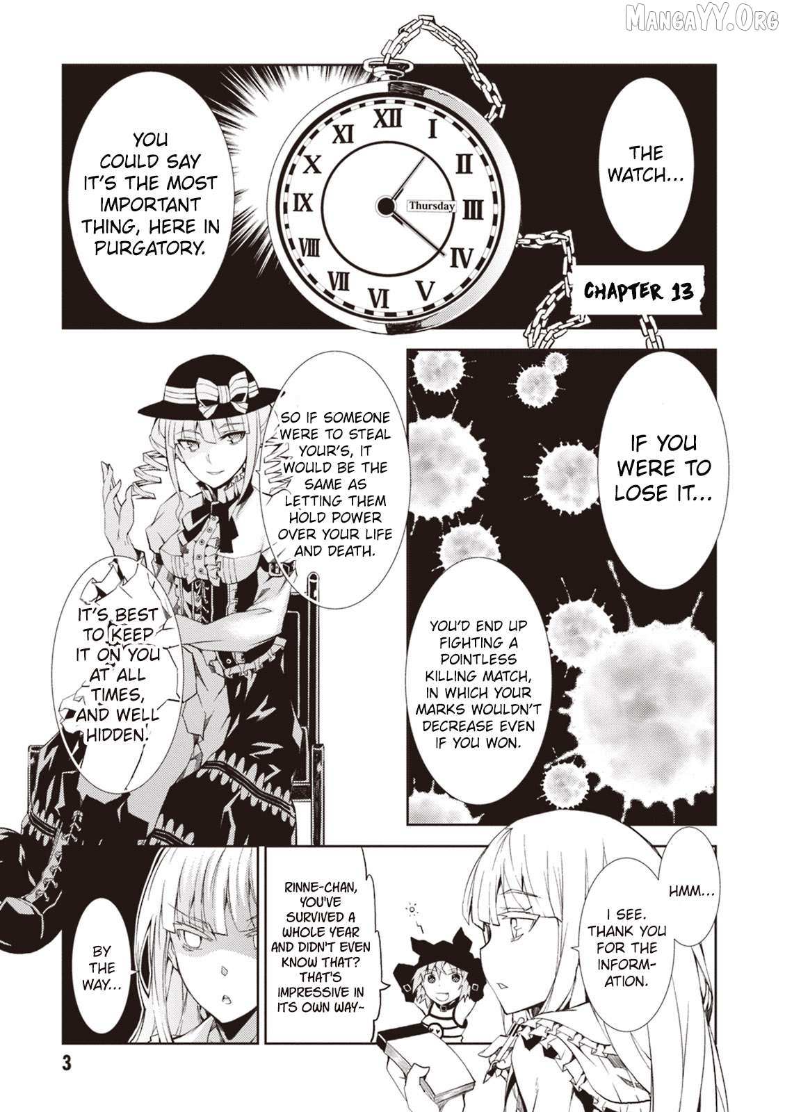 Read Purgatory Dead Roll chapter 13 image 1 on Lezhin