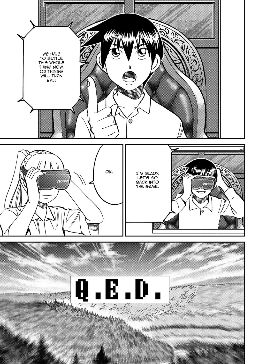 Read Q.E.D. iff chapter 33 image 150 on Lezhin