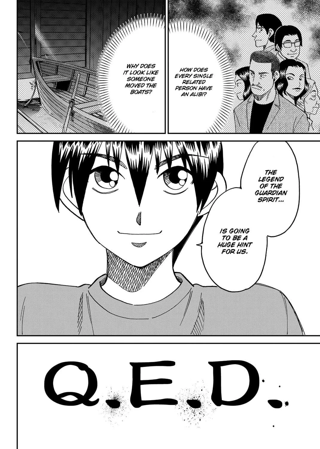 Read Q.E.D. iff chapter 35 image 130 on Lezhin