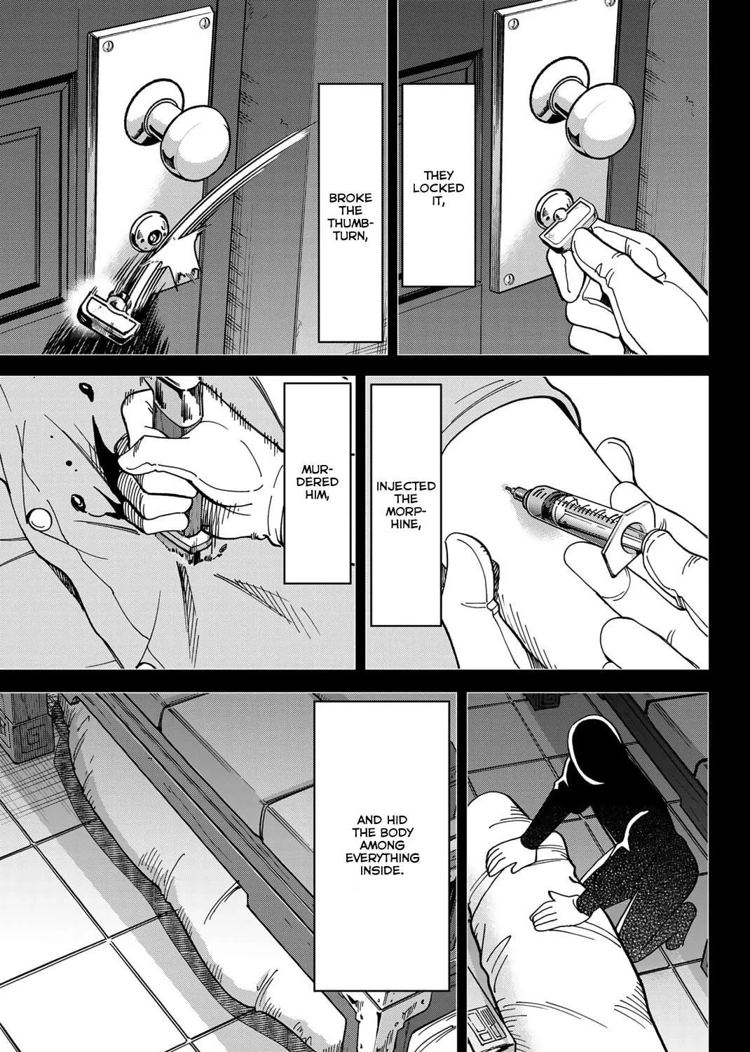 Read Q.E.D. iff chapter 35 image 156 on Lezhin