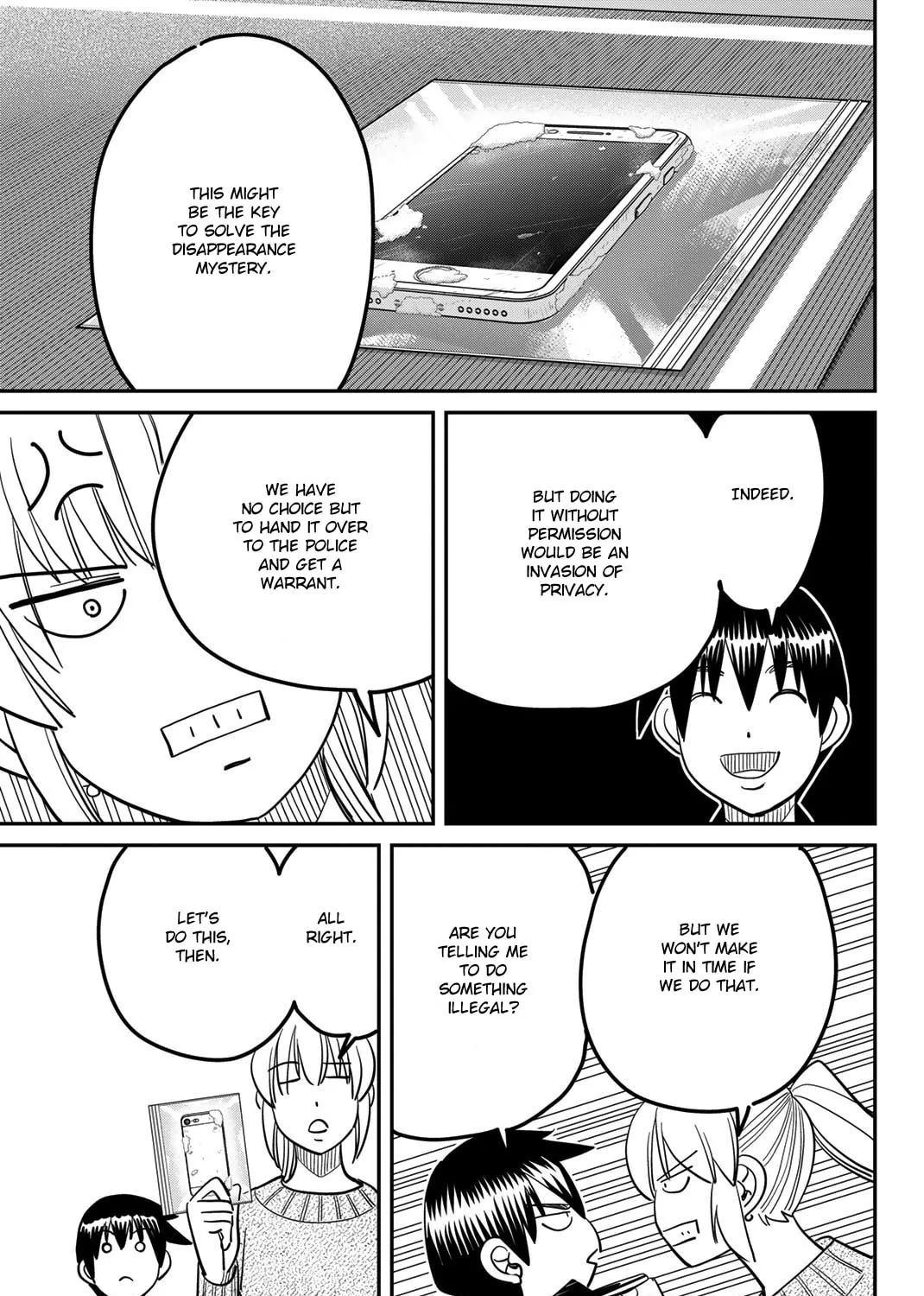 Read Q.E.D. iff chapter 45 image 119 on Lezhin