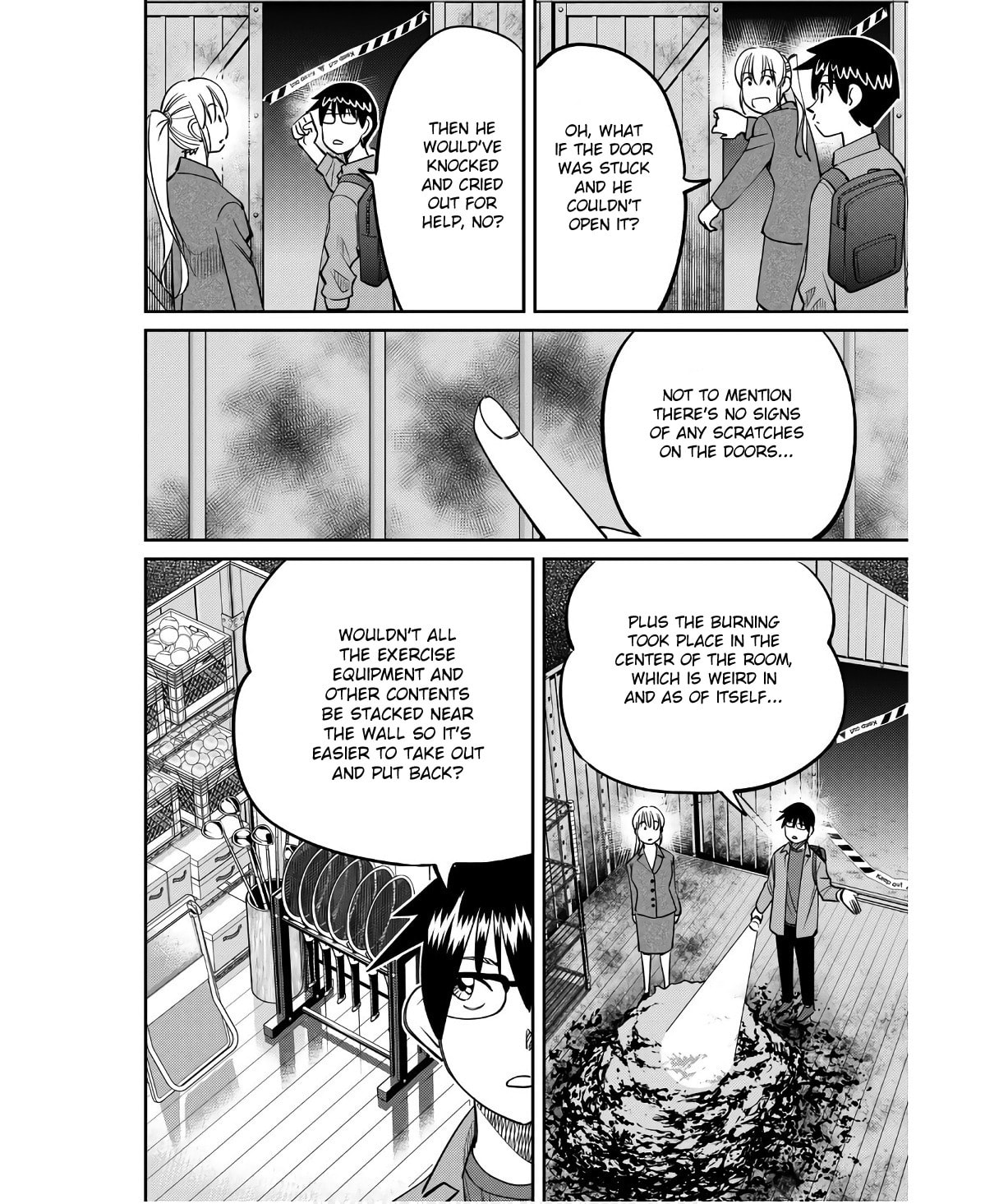 Read Q.E.D. iff chapter 50 image 29 on Lezhin